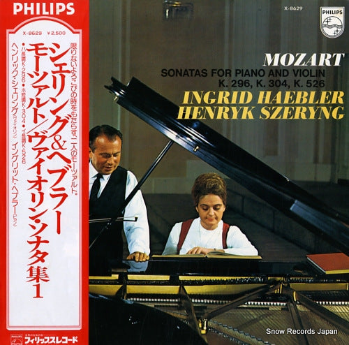 SZERYNG, HENRYK, AND INGRID HAEBLER mozart; sonatas for piano and violin X-8629
