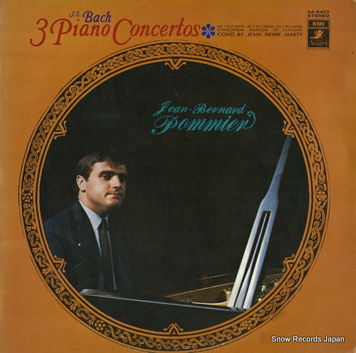 POMMIER, JEAN-BERNARD bach; 3 piano concertos AA-8423