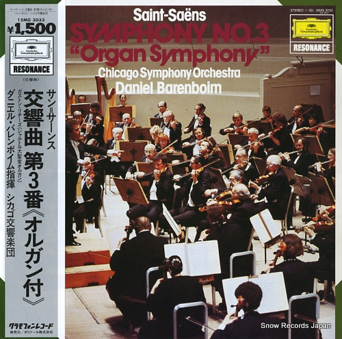 BARENBOIM, DANIEL saint-saens; symphony no.3 "organ symphony" 15MG3033
