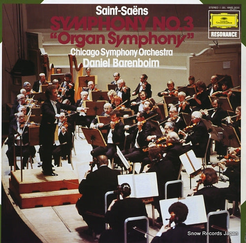 BARENBOIM, DANIEL saint-saens; symphony no.3 "organ symphony" 15MG3033