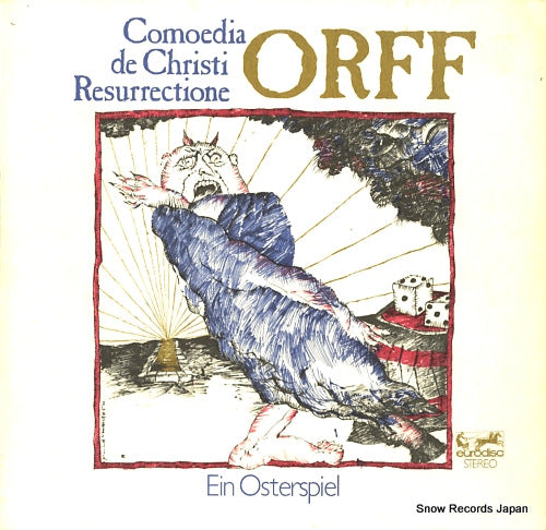 EICHHORN, KURT orff; comoedia de christi resurrectione -ein osterspiel- 85871IK