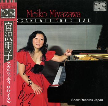 MIYAZAWA, MEIKO scarlatti ; recital TA-72107