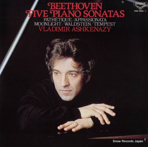 ASHKENAZY, VLADIMIR beethoven; five piano sonatas K15C-9060
