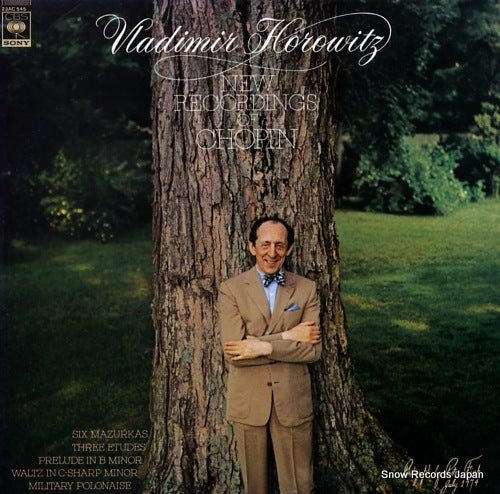 HOROWITZ, VLADIMIR new recordings of chopin 23AC545