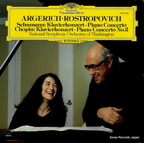 ARGERICH, MARTHA schumann; piano concerto 2531042