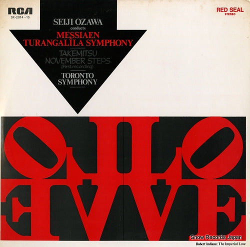 OZAWA, SEIJI turangalila symphony, november steps SX-2014