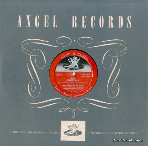 CLUYTENS, ANDRE faure; requiem op.48 ANG.35019
