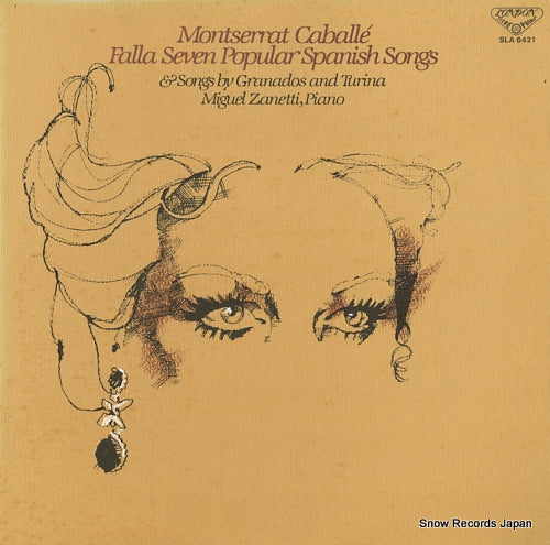 CABALLE, MONTSERRAT falla seven popular spanish songs & songs by granados and turina SLA6421
