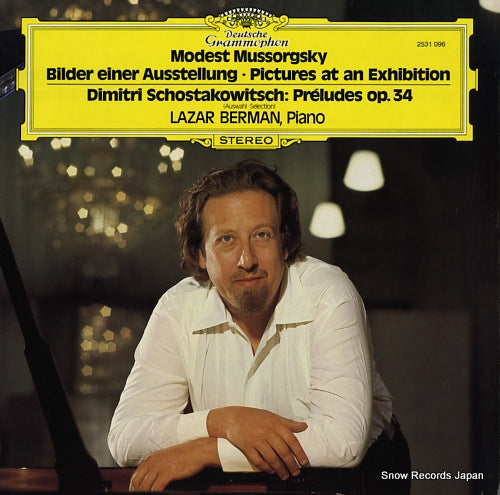 BERMAN, LAZAR mussorgsky; pictures at an exhibition 2531096