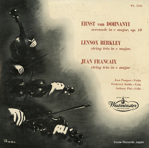 V/A dohnanyi; serenade in c major, op.10 WL5316