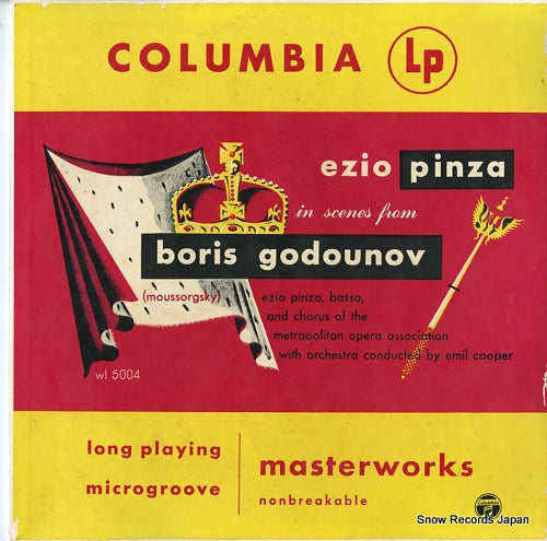 PINZA, EZIO moussorgsky; boris godounov WL5004