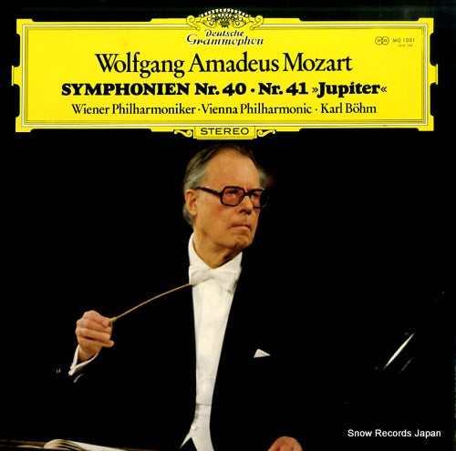 BOHM, KARL mozart; symphonie nr.40 & 41 "jupiter" MG1051