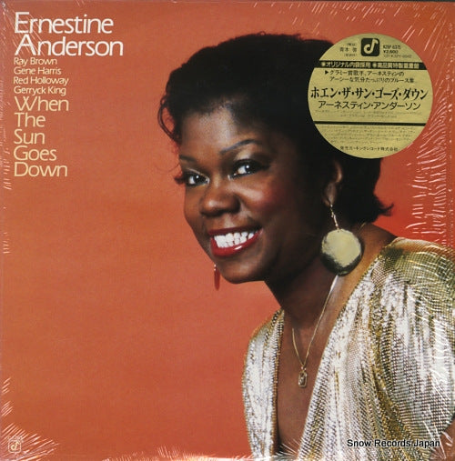ANDERSON, ERNESTINE when the sun goes down K26P-6375