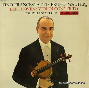 FRANCESCATTI, ZINO beethoven; violin concerto OL-177