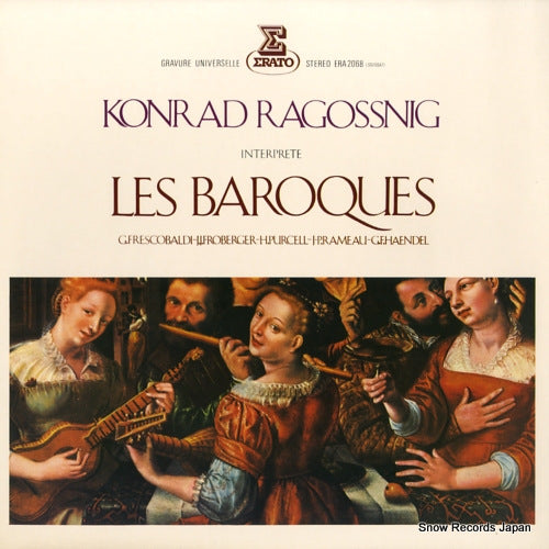 RAGOSSNIG, KONRAD les baroques ERA-2068