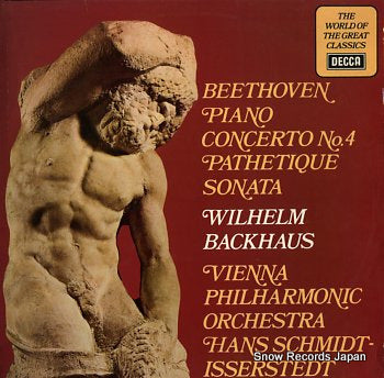 SCHMIDT-ISSERSTEDT, HANS beethoven; piano concerto no.4 in g major op.58 SPA403