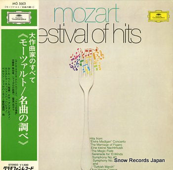 BOHM, KARL mozart; festival of hits MG5003