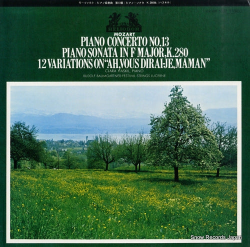 HASKIL, CLARA mozart; piano concert no.13 MH5057