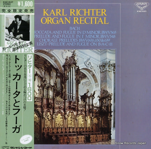 RICHTER, KARL organ recital K16C-9127