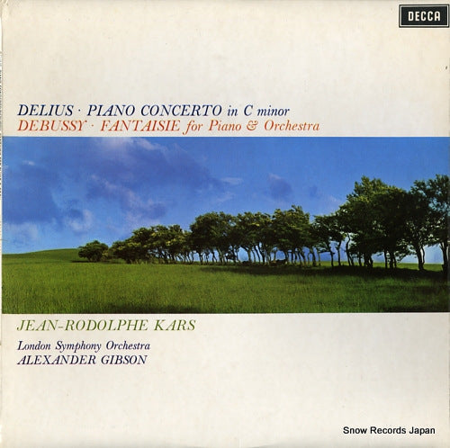 KARS, JEAN-RUDOLPHE delius; piano concerto in c minor SXL6435