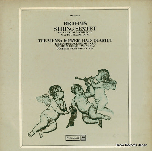 VIENNA KONZERTHAUS QUARTET brahms; string sextet no.1, no.2 IWB-60045
