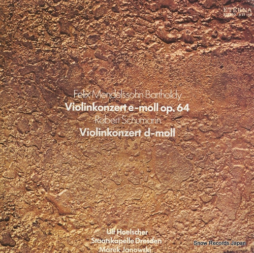 HOELSCHER, ULF mendelssohn; violinkonzert e-moll op.64 827159