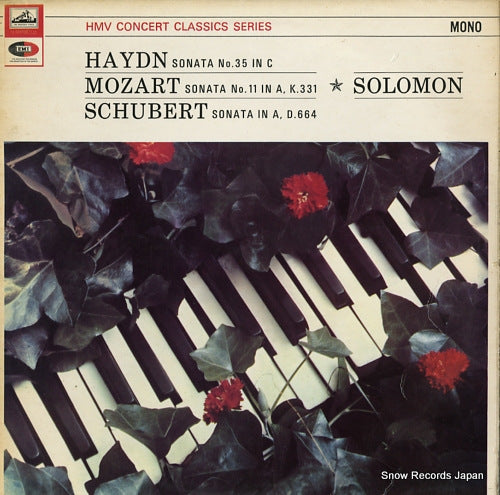 SOLOMON haydn; sonata no.35 in c XLP30053