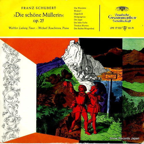 LUDWIG, WALTHER / MICHAEL RAUCHEISEN schubert; die schone mullerin op.25 LPE17102
