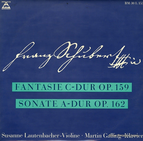 LAUTENBACHER, SUSANNE schubert; fantasie c-dur op.159 BM30L1531