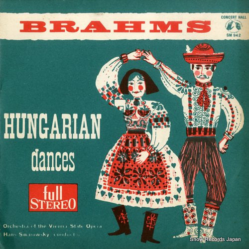 SWAROWSKY, HANS brahms: hungarian dances SM942