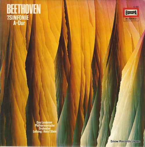 STEIN, HORST beethoven; 7. sinfonie a-dur opus 92 E405