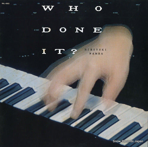 NAMBA, HIROYUKI who done it? RAL-4502