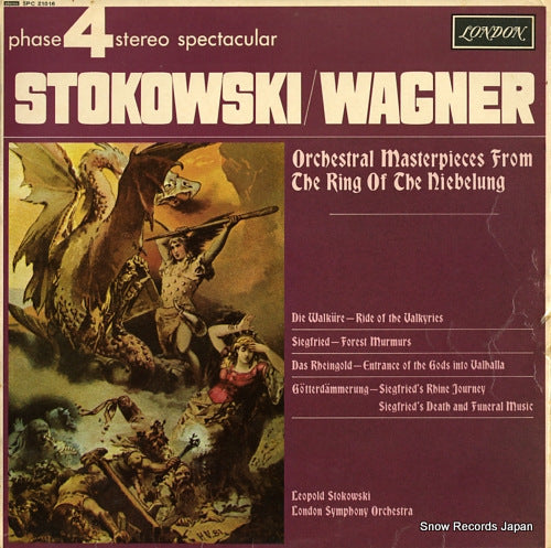 STOKOWSKI, LEOPOLD wagner; the ring of the niebelung SPC21016