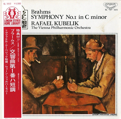 KUBELIK, RAFAEL brahms; symphony no.1 in c minor SL1012