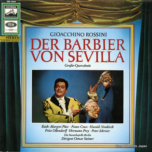 SUITNER, OTMAR rossini; der barbier von sevilla SME80929