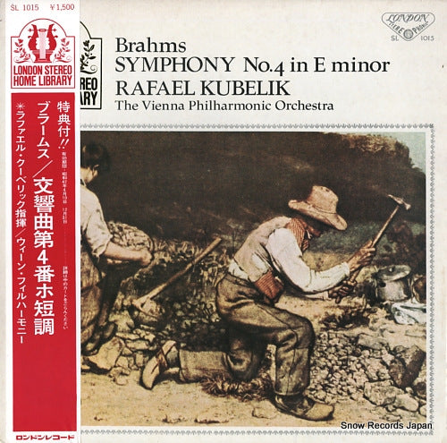KUBELIK, RAFAEL brahms; symphony no.4 in e minor SL1015