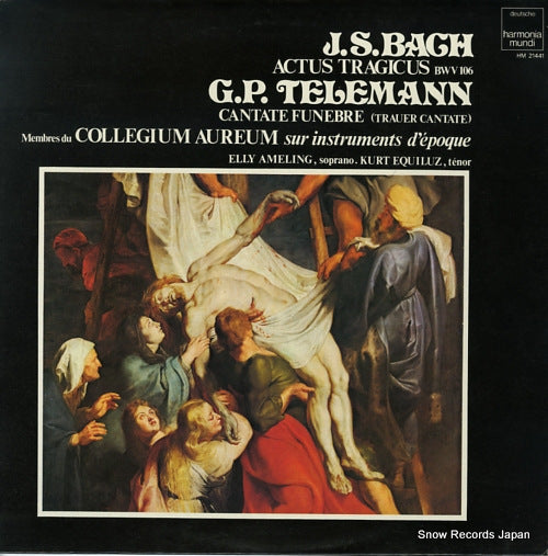 POHL, RUDOLF bach; cantate bwv106 "actus tragicus" HM21441