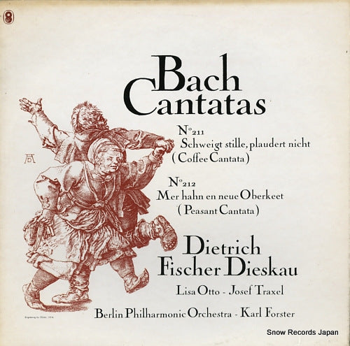 FISCHER-DIESKAU, DIETRICH bach; cantatas nos211 & 212 TP720