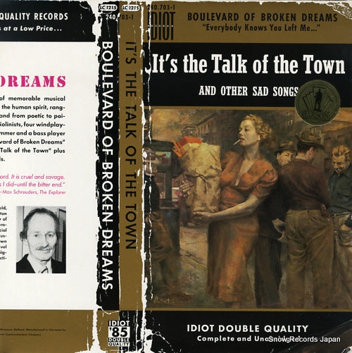 BOULEVARD OF BROKEN DREAMS it's the talk of the town 240.703-1