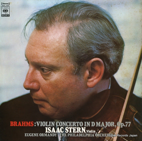 STERN, ISAAC brahms; violin concerto in d major, op.77 SOCL1069