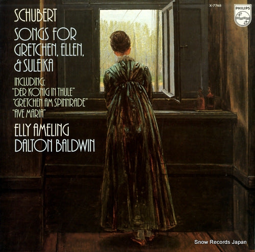 AMELING, ELLY schubert; songs for gretchen, ellen, & suleika X-7748