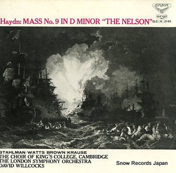 WILLCOCKS, DAVID haydn; mass no.9 in d minor the nelson SLC(A)2140