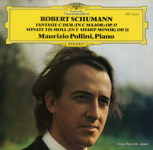 POLLINI, MAURIZIO schumann; fantasie c dur op.17 MG2415