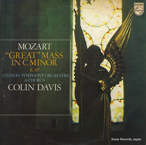 DAVIS, COLIN mozart; "great" mass in c minor k.427 13PC-21
