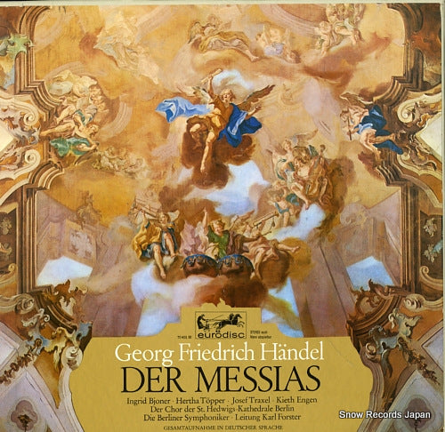 FORSTER, KARL handel; der messias 70405XK