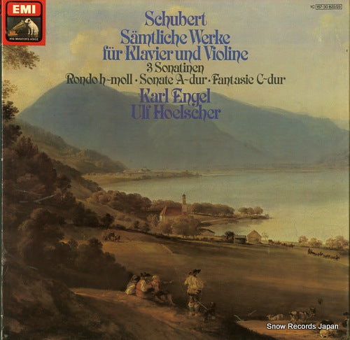 HOELSCHER, ULF / KARL ENGEL schubert; samtliche werke fur klavier und violine 1C157-30822/23