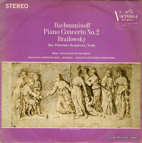 BRAILOWSKY, ALEXANDER rachmaninoff; concerto no.2 in c minor op.18 SUP-2003