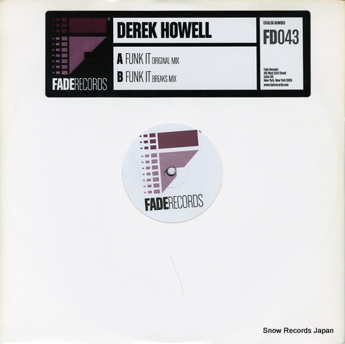 HOWELL, DEREK funk it FD043