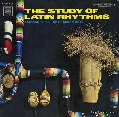 MISAGO, TADAAKI, AND TOKYO CUBAN BOYS the study of latin rhythms YS-10015-JC