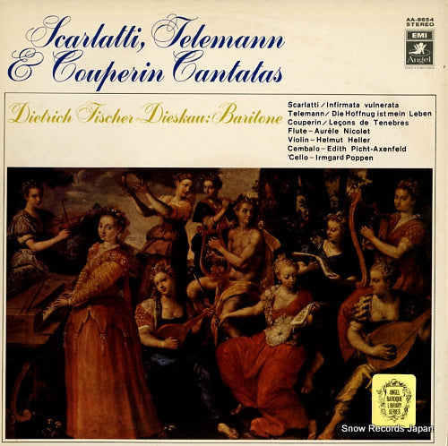 FISCHER-DIESKAU, DIETRICH scarlatti/telemann/couperin; cantatas AA-8654